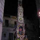 Il Salumiere durante l'esibizione a piazza Paolo Maggio (for''o largo); anno 2004.