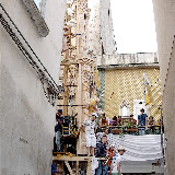 Il Giglio dell'Ortolano all'incrocio di via A. Leone e il vicolo L. Tansillo; anno 2007.