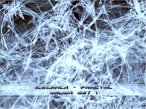 IceCracks Fractal Brushes IceCracks Fractal Brushes