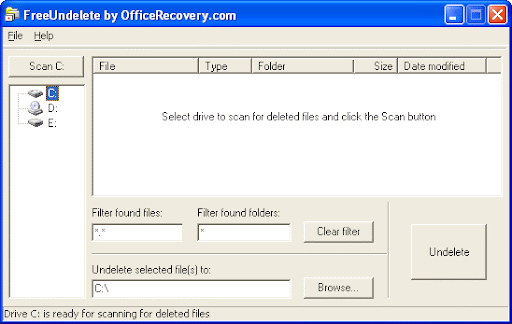 sc freeundelete Top 10 FREE Data Recovery Software