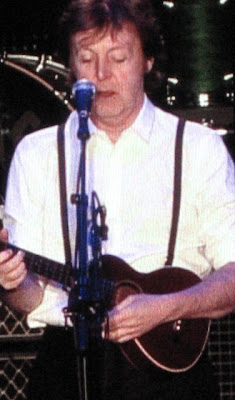 Paul begins Something by playing George
