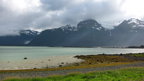  &ndash; Glaciers (with Waterfall on Right)