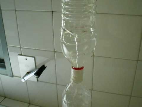 remolino en una botella