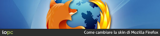 Come cambiare skin a Firefox