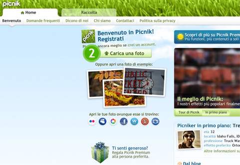 Come modificare le immagini online con Picasa