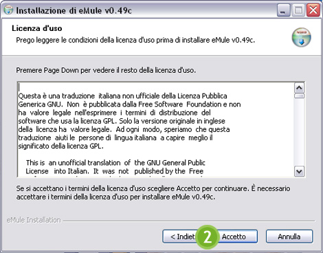 Installare eMule