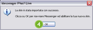 Installazione corretta della skin di Twilight per MSN 2009