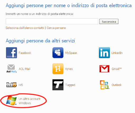 Come esportare i contatti di MSN da un account ad un altro