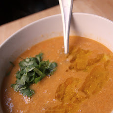 Curried Red Lentil Soup