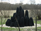 DSCF0271.JPG Garden sculpture, Bere Mill House