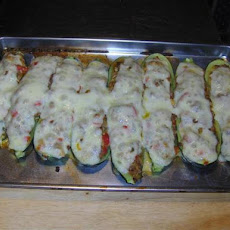 Drop Dead Delicious Stuffed Zucchini