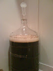 Sweet stout fermenting away