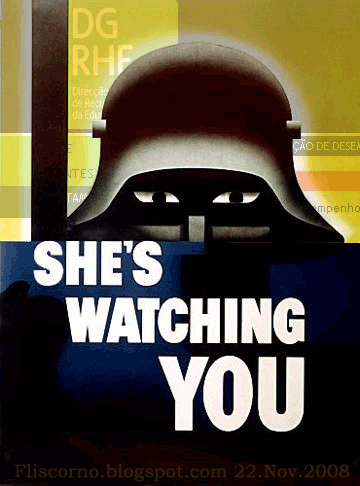 she's watching you