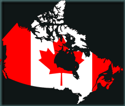 Canada_flag_map