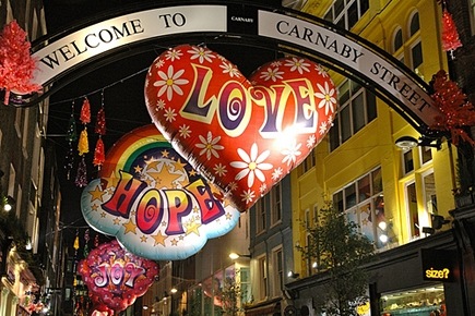 Carnaby Street Christmas 2009 _ Welcome