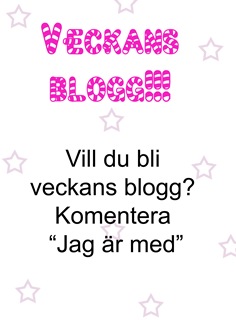 veckans blogg