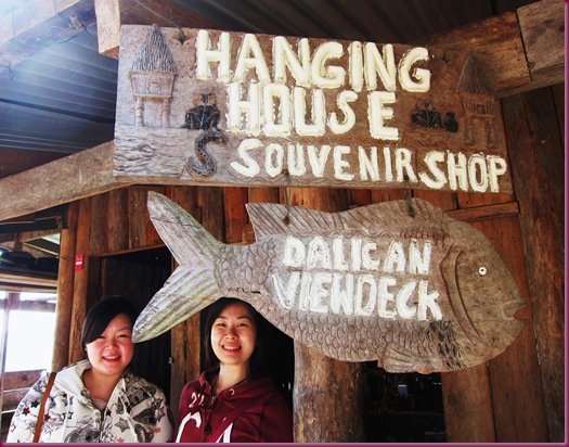 hanging house souvenir shop