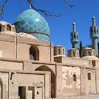 iran-mosque-dome-blue-brown