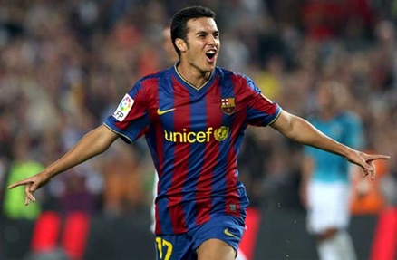 Pedrito marc&oacute; el tanto de la victoria y liderato de Barcelona