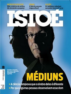 Reportagem na ISTOÉ sobre Médiuns