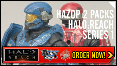 Mcfarlane Toys Halo Reach Action Figures Hazop 2 packs