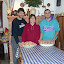 i tre eroi, da sinistra, Fabio, Elisa, Davide con i due capolavori