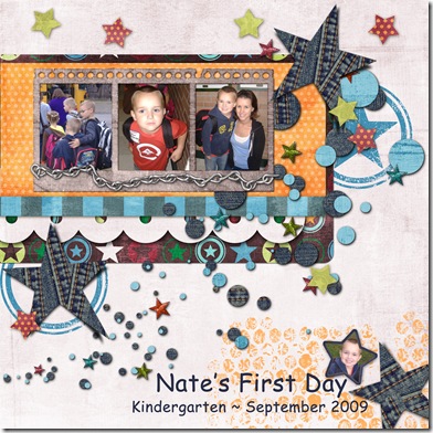 Week 5 Layout ~ Nate's First Day