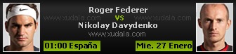 Roger Federer vs Nikolay Davydenko Roger Federer vs Nikolay Davydenko