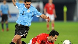 Uruguay gan&oacute; 3-1 a Suiza | Foto: AFP