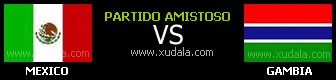 Mexico vs Gambia en vivo