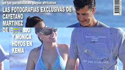 Monica Hoyos confirma romance con Cayetano Martinez