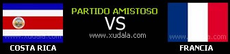 Costa Rica vs Francia en vivo