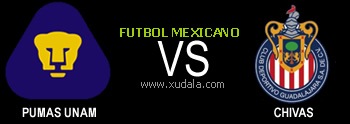 Pumas UNAM vs Chivas Guadalajara
