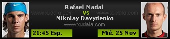 Rafael Nadal vs Nikolay Davydenko