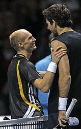 Davydenko derrot&oacute; a Del Potro