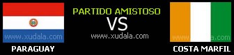 Paraguay vs Costa de Marfil en vivo