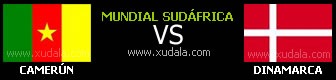 Camerun vs Dinamarca