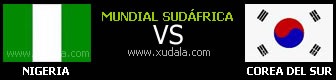 Nigeria vs Corea del Sur en vivo