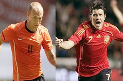 Espa&ntilde;a vs Holanda