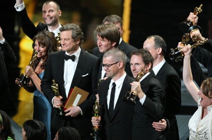 Oscar winners The Kings Speech Oscar winners The Kings Speech