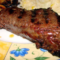 Merlot Marinated Grilled Beef