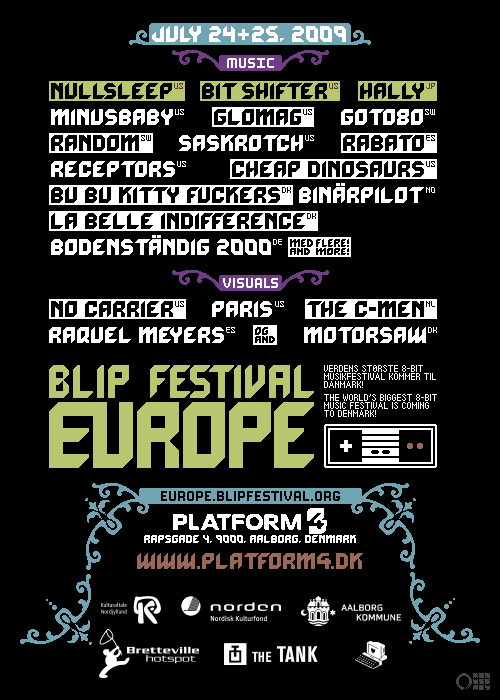 blip festival, chiptune, チップチューン, 8bitpeoples, Europe, Europa