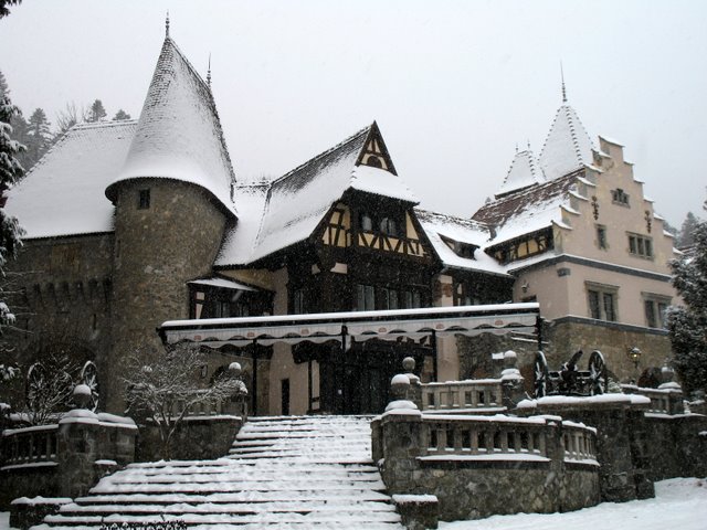 Ледяной отель в Румынии