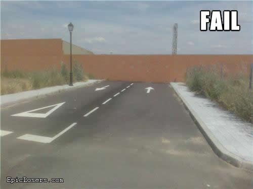Road FAIL