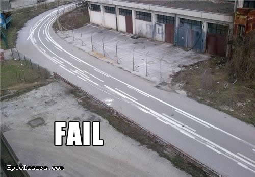 Road Painting FAIL