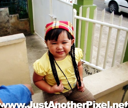 Gillian in Cebu home