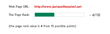 JustAnotherPixel.net is PR4 again! - JustAnotherPixel.net