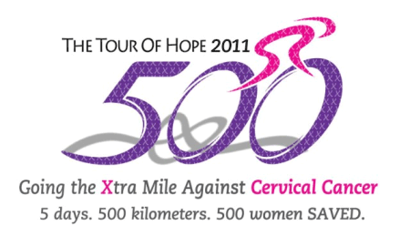 The Tour of Hope 2011 - Going the Xtra Mile Against Cervical Cancer - JustAnotherPixel.net
