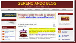 Gerenciando Blog imagem de um ano