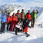 Am Beginn der Tarantaise-Tour am Col du Palet